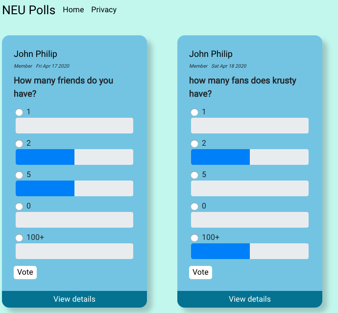polls